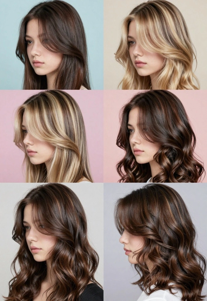 17 Blonde Highlights on Dark Hair Ideas: High Contrast Glow - Conclusion 1
