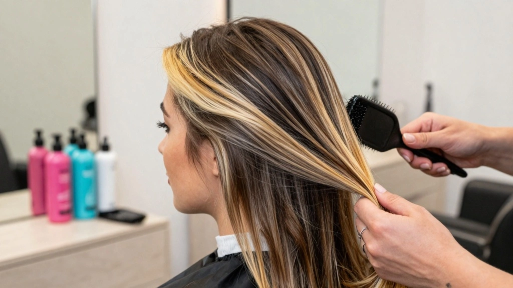 17 Blonde Highlights on Dark Hair Ideas: High Contrast Glow