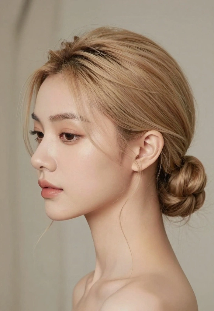 17 Bridesmaids Hairstyles Ideas Elegant and Timeless - 1. Classic Chignon 1