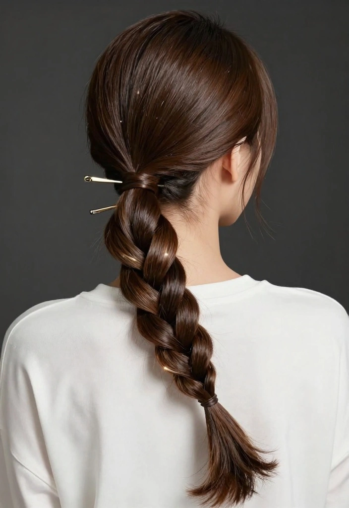 17 Bridesmaids Hairstyles Ideas Elegant and Timeless - 10. Twisted Low Ponytail 1