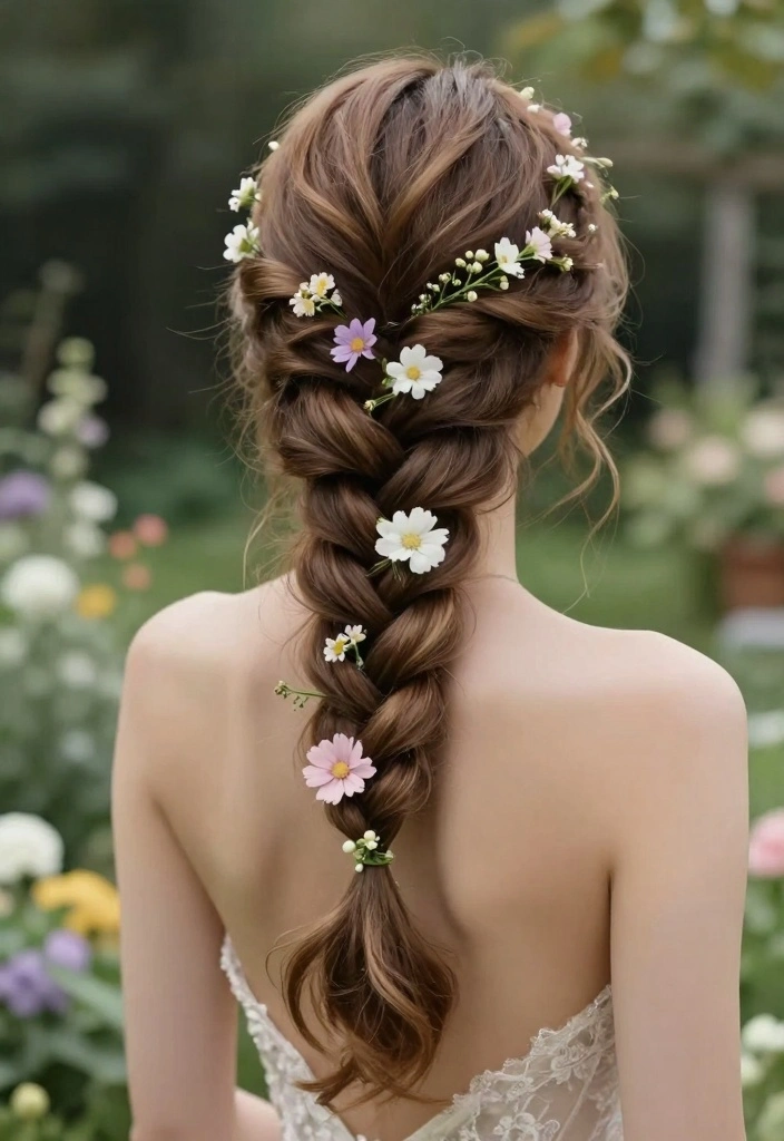17 Bridesmaids Hairstyles Ideas Elegant and Timeless - 6. Fishtail Braid 1