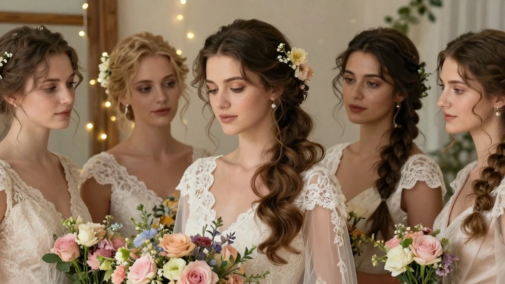 17 Bridesmaids Hairstyles Ideas Elegant and Timeless