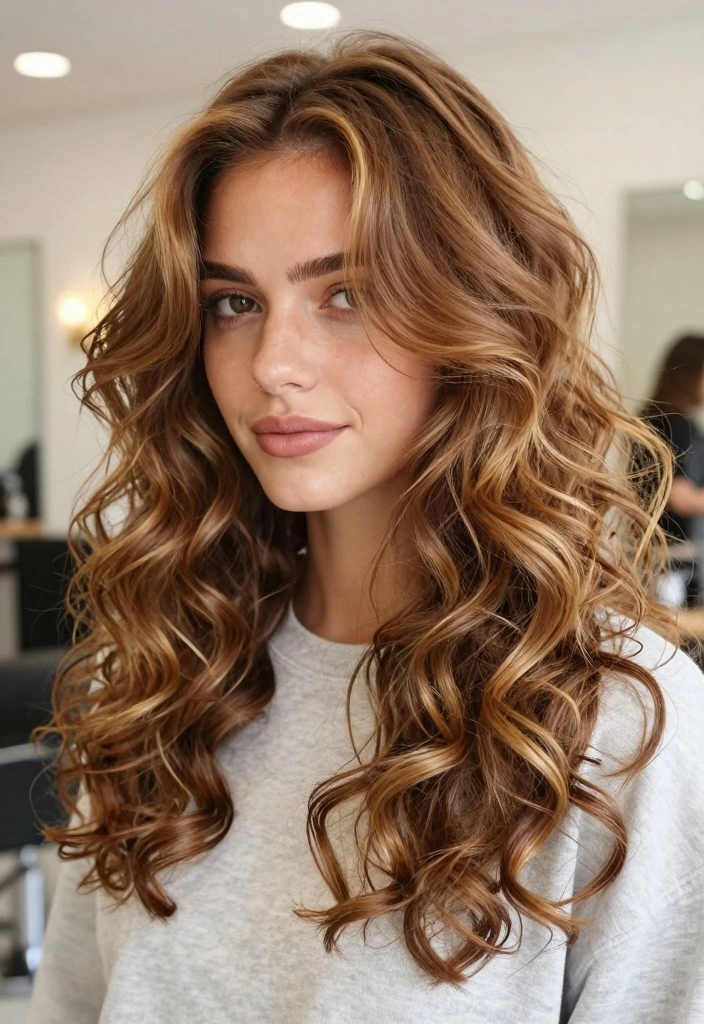 17 Caramel Blonde Hair Ideas for a Warm Luxe Finish - 1. Caramel Blonde Balayage: Effortless Chic 1