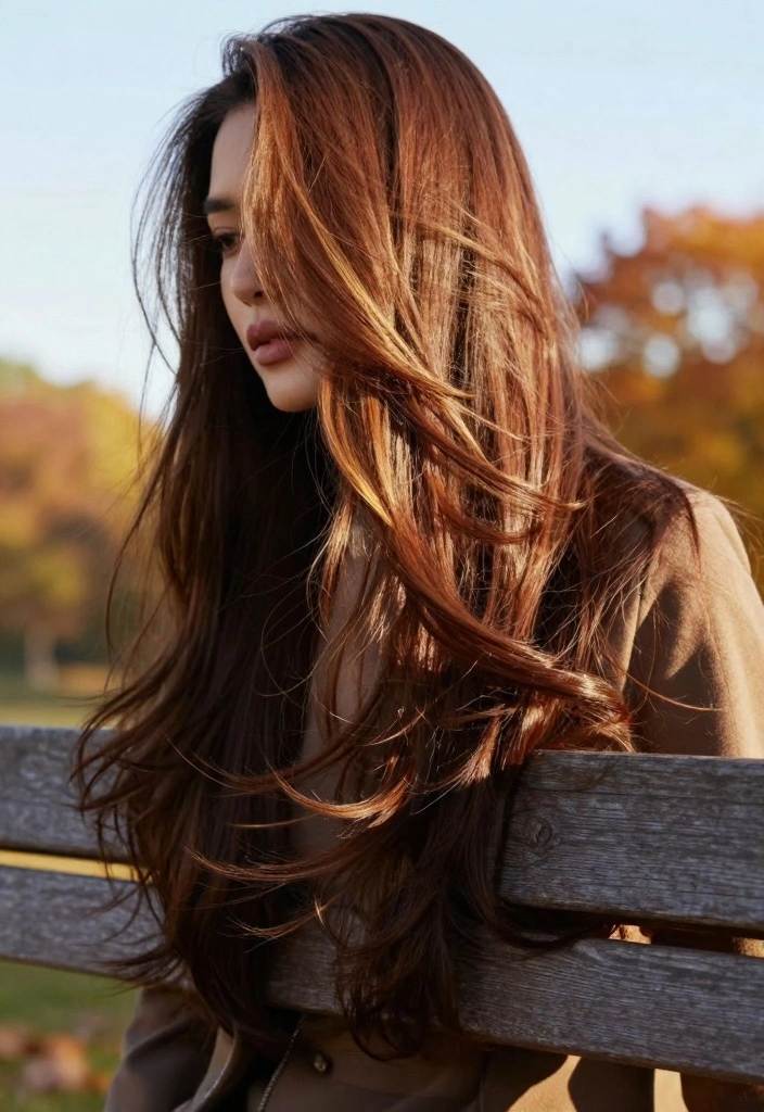 17 Deep Autumn Hair Color Ideas Rich Earthy Depth - 1. Rich Chestnut Brown 1
