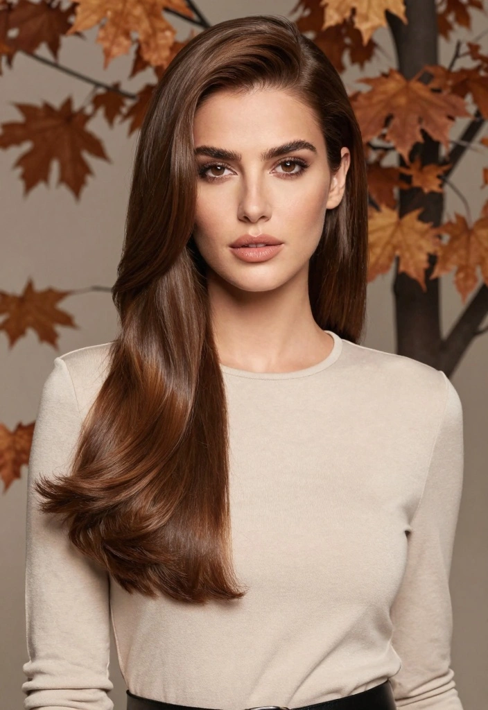 17 Deep Autumn Hair Color Ideas Rich Earthy Depth - 17. Warm Espresso 1