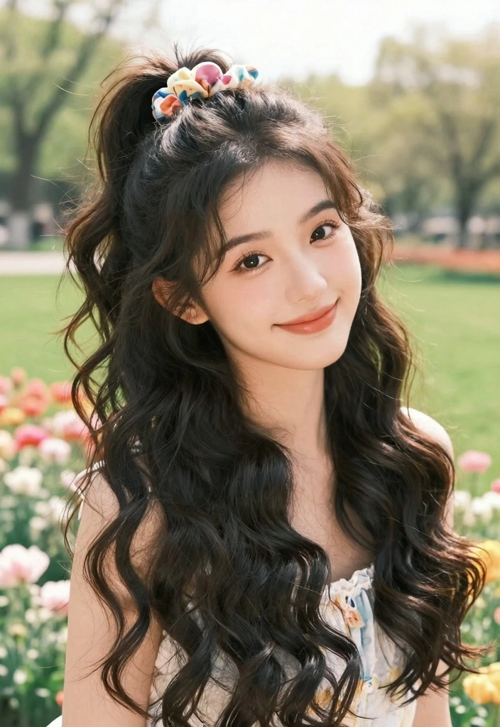 17 Iconic 1970 Hairstyles Ideas for Retro Volume - 7. The Side Ponytail 1