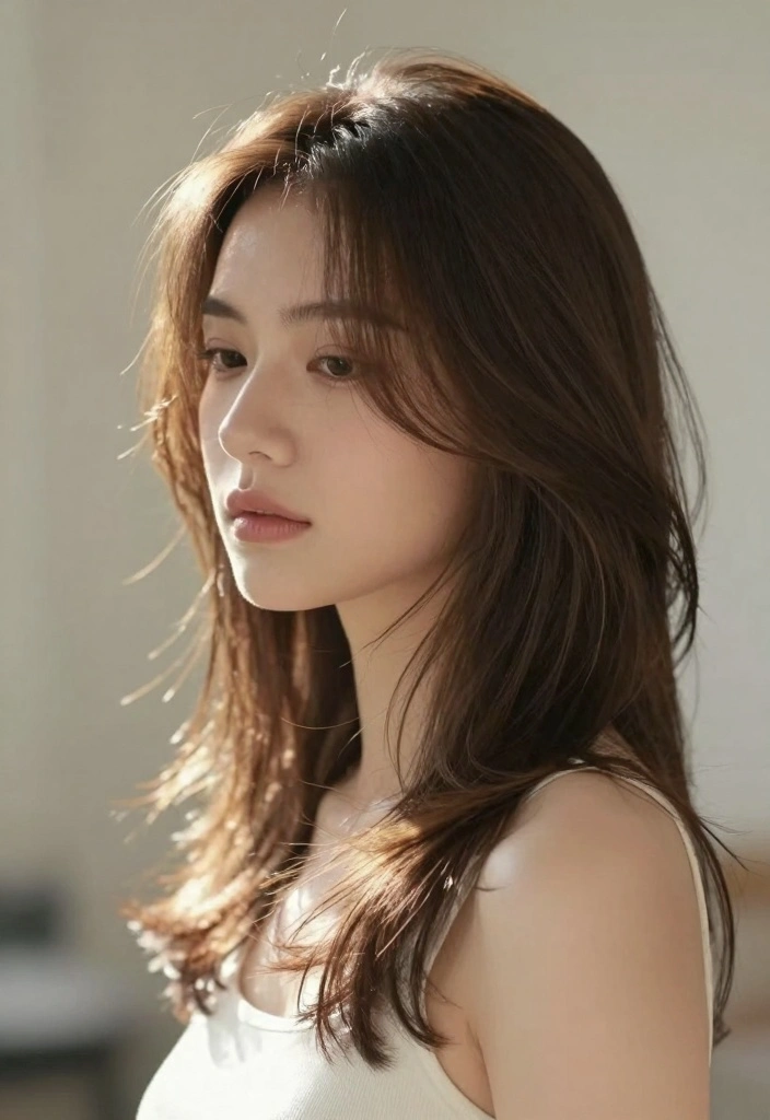 18 70s Layered Hair Ideas: Effortless Feathered Looks - 1. Classic Feathered Layers 1