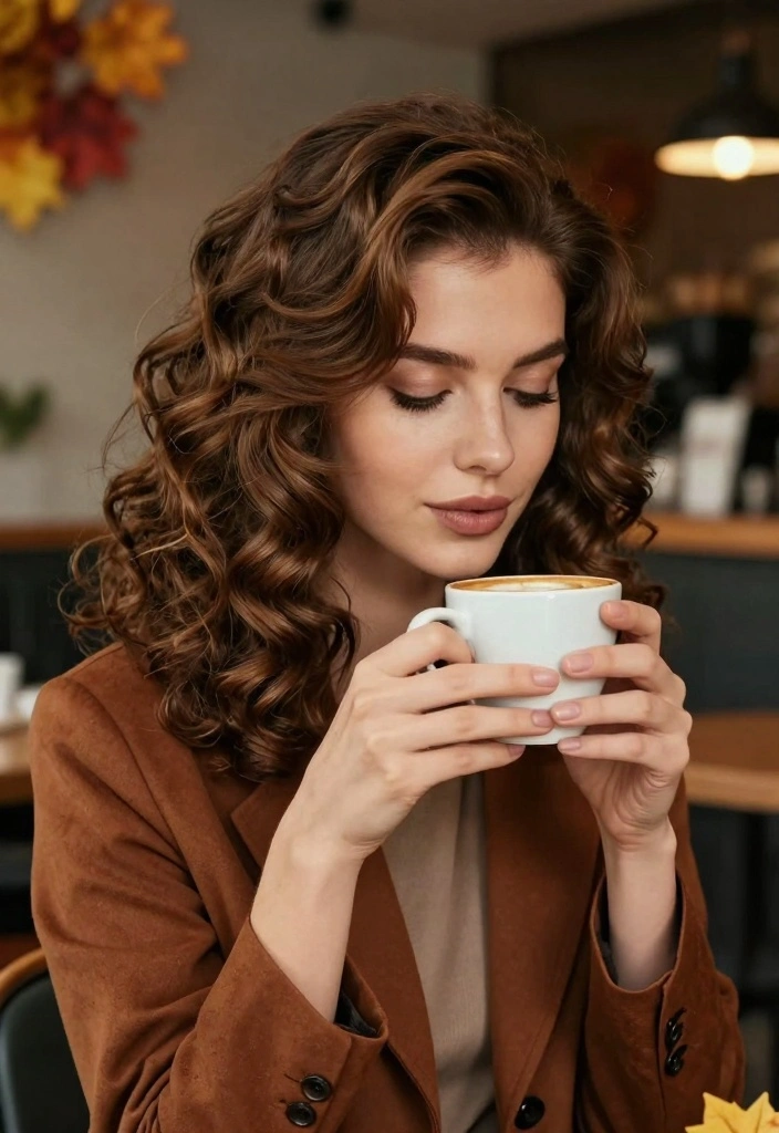 18 Autumn Hair Color Ideas: Warm Earthy Shades - 12. Tawny Brown 1