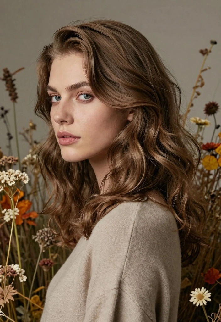 18 Autumn Hair Color Ideas: Warm Earthy Shades - 18. Earthy Clay 1