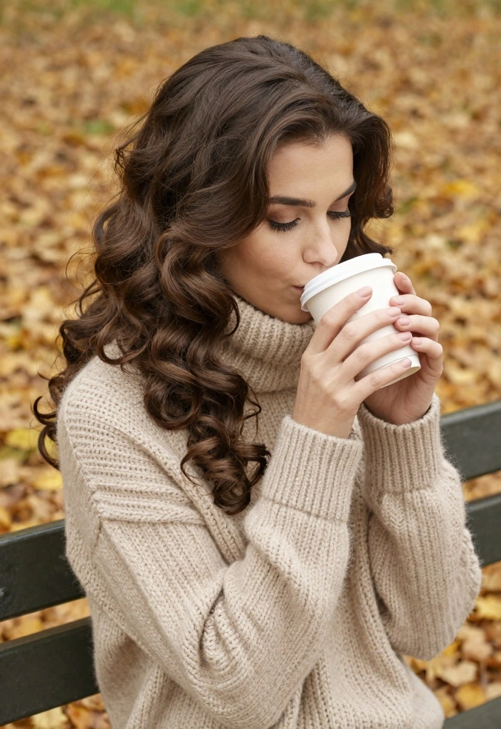 18 Autumn Hair Color Ideas: Warm Earthy Shades - 6. Deep Chocolate Brown 1