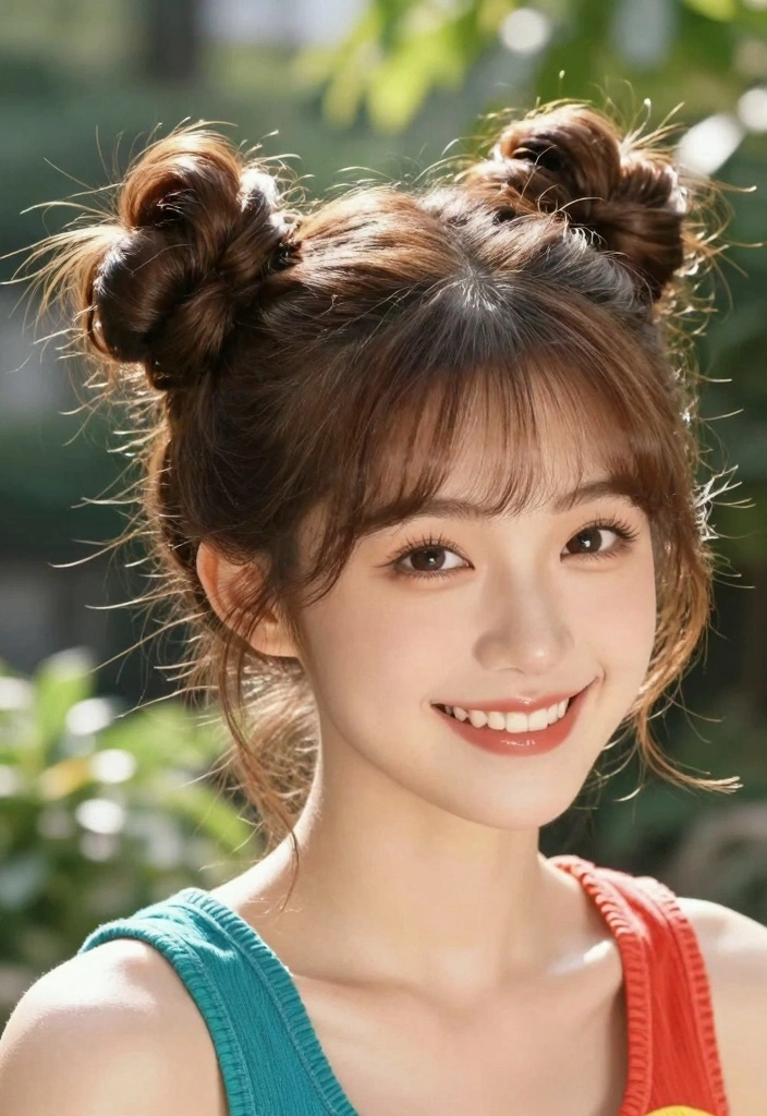 18 Black Girls Hairstyles Ideas Stylish Protective Looks - 10. Puff Buns 1