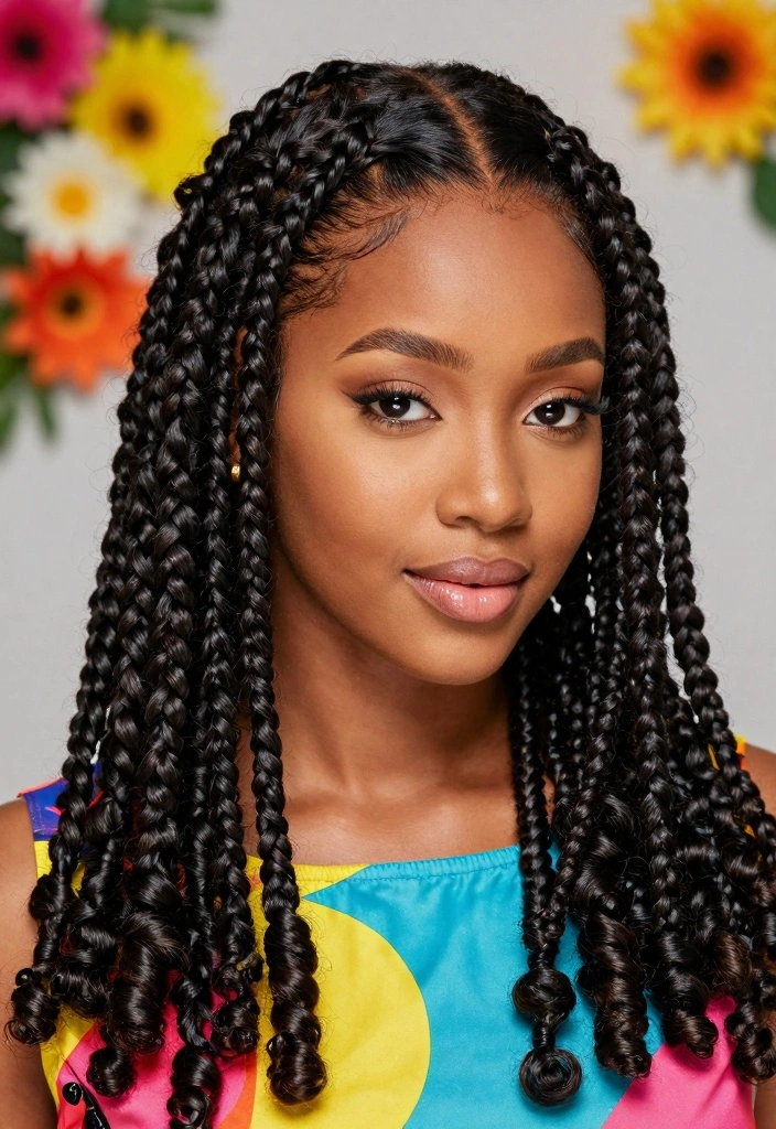18 Black Girls Hairstyles Ideas Stylish Protective Looks - 5. Senegalese Twists 1