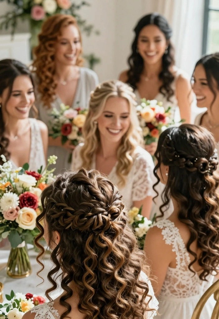 18 Curly Hair Wedding Styles Ideas: Romantic Defined Curls - Conclusion 1