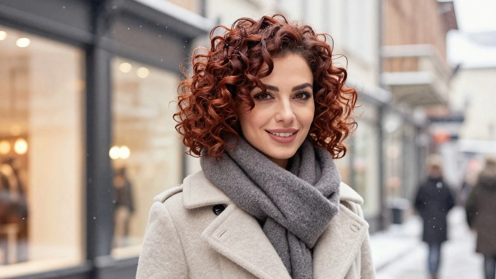 18 Dark Winter Hair Color Ideas: Cool Dramatic Tones for Curly Textures