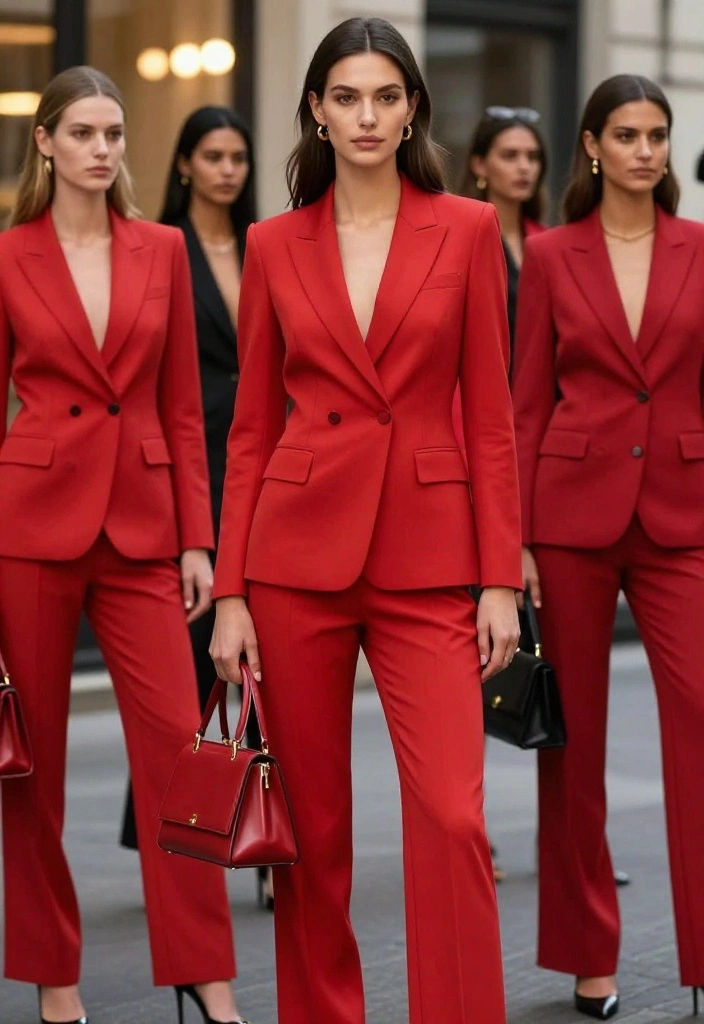 12 Red Jumpsuit Outfit Suggestions for Women That Flatter Every Body Type - 12. Timeless Classic 1