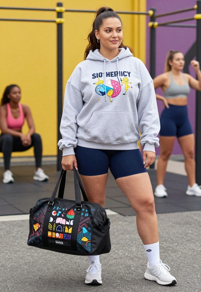 12 Tote Bag Outfit Inspirations for Women That Hold Everything You Need - 10. Fashion-Forward Athleisure 1