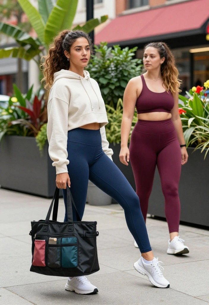 12 Tote Bag Outfit Inspirations for Women That Hold Everything You Need - 6. Athleisure Chic 1