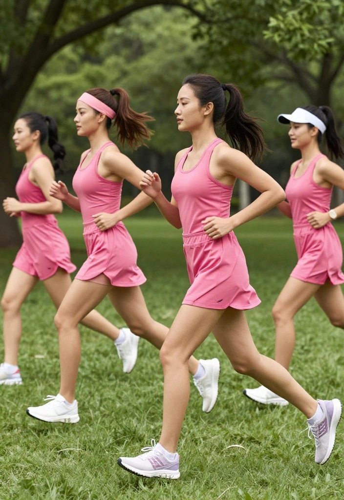 14 Pink Dress Outfit Ideas That Flatter Every Skin Tone - 10. The Athletic Dress 1