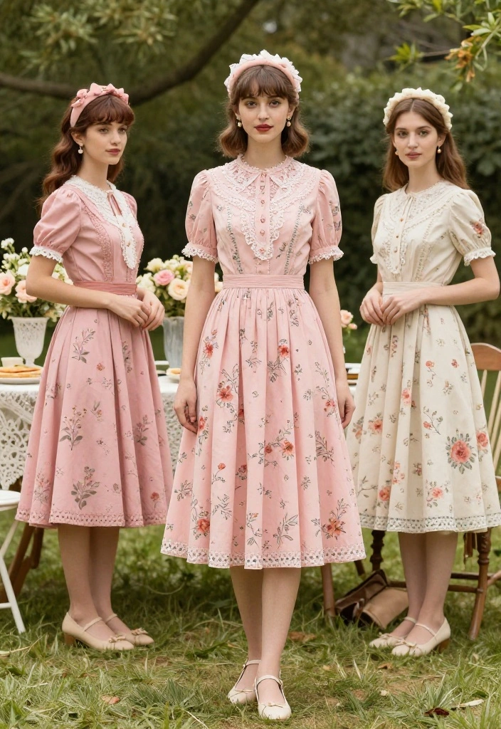 14 Pink Dress Outfit Ideas That Flatter Every Skin Tone - 11. The Vintage-Inspired Dress 1