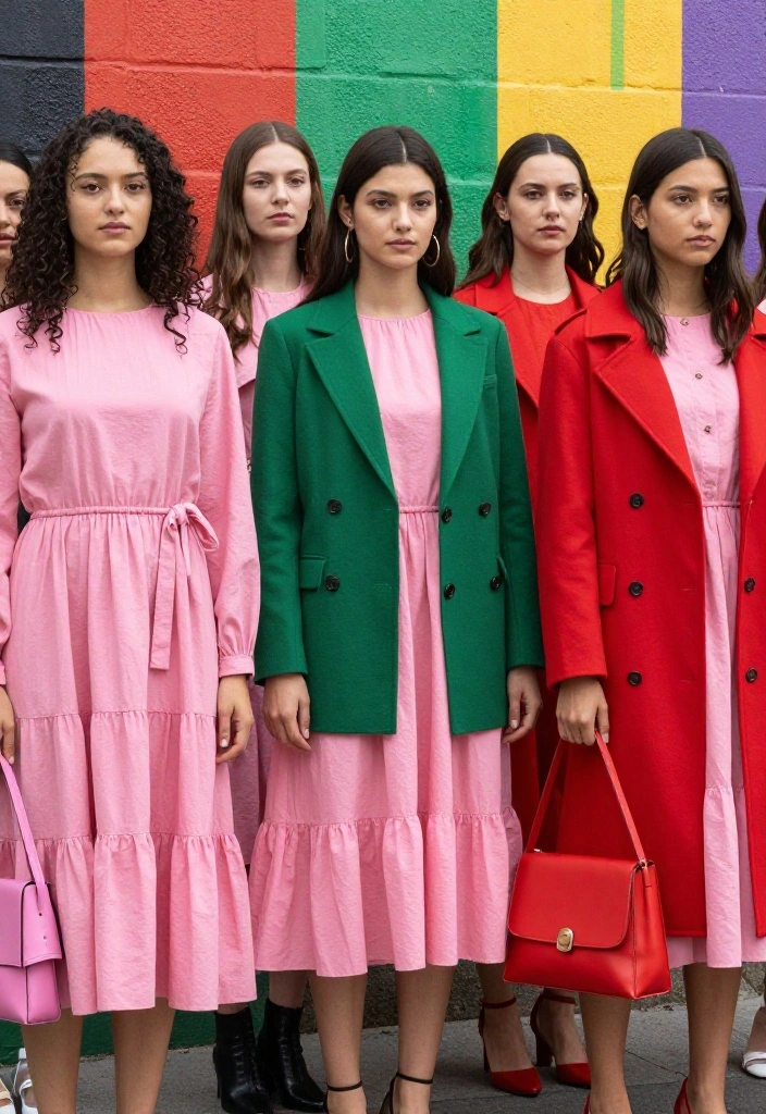 14 Pink Dress Outfit Ideas That Flatter Every Skin Tone - 14. The Bold Color Mix 1