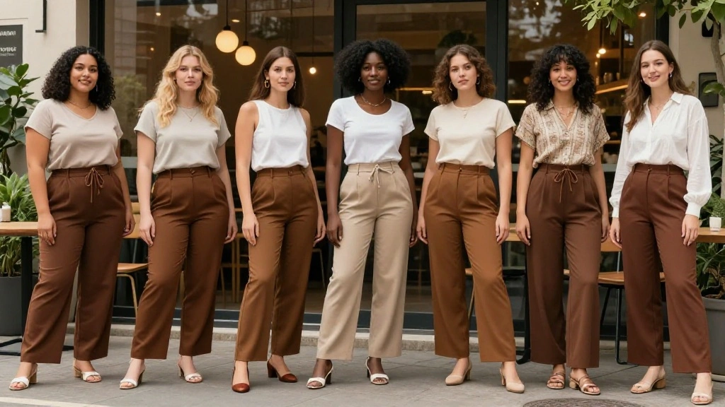 14 Women Outfit Ideas Con Pantalon Cafe That Match With Everything