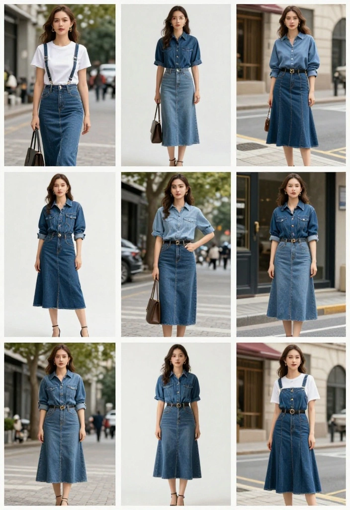 15 Blue Denim Skirt Outfit Suggestions for Women That Aren't Too Young - Conclusion 1