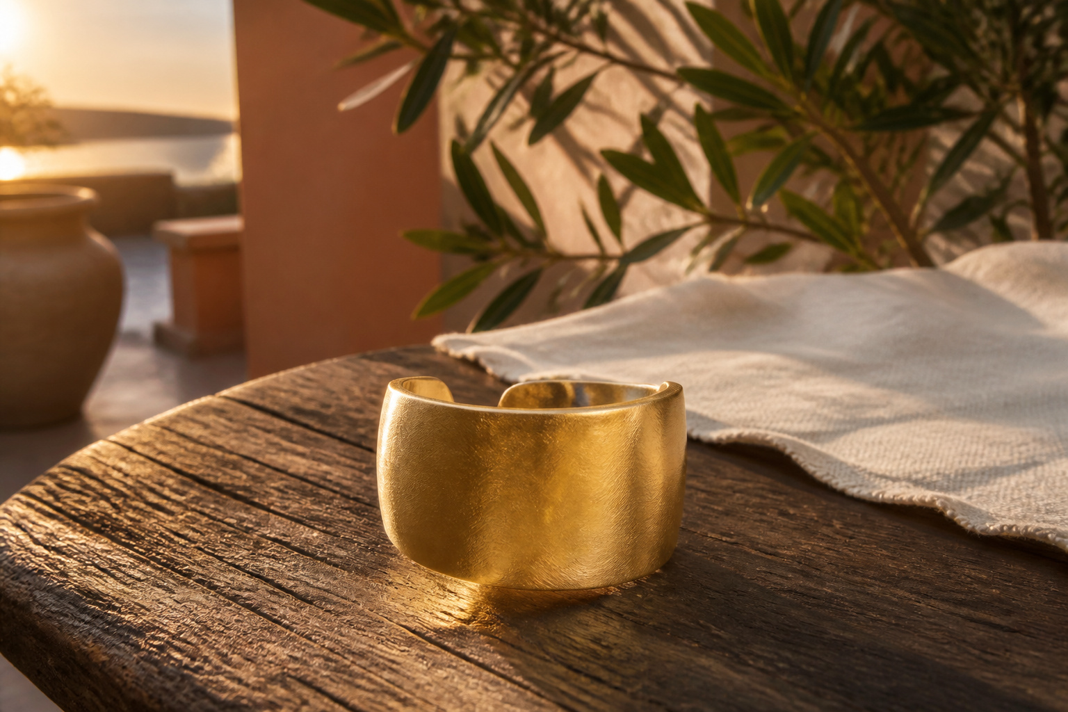 A collection of various jewelry pieces arranged aesthetically.
