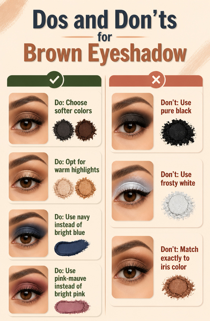 Natural Eyeshadow for Brown Eyes: 16 Color Ideas for 2026 20 Guide on best practices for applying eyeshadow to brown eyes.