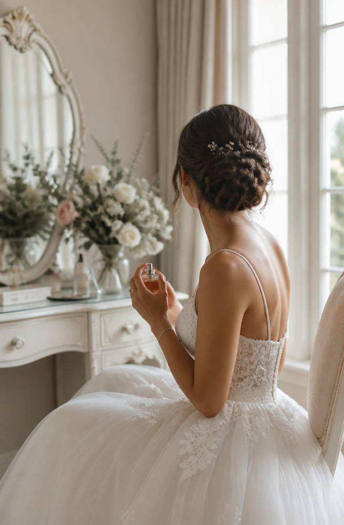 Unique Makeup Styles: 15 Looks, Types and Ideas for 2026 6 Woman in a bridal suite with flawless makeup and soft, natural light.