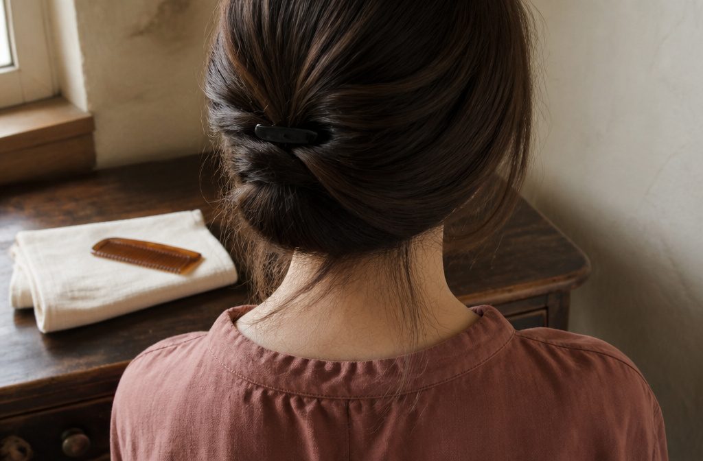 Hair strands shown against a simple background